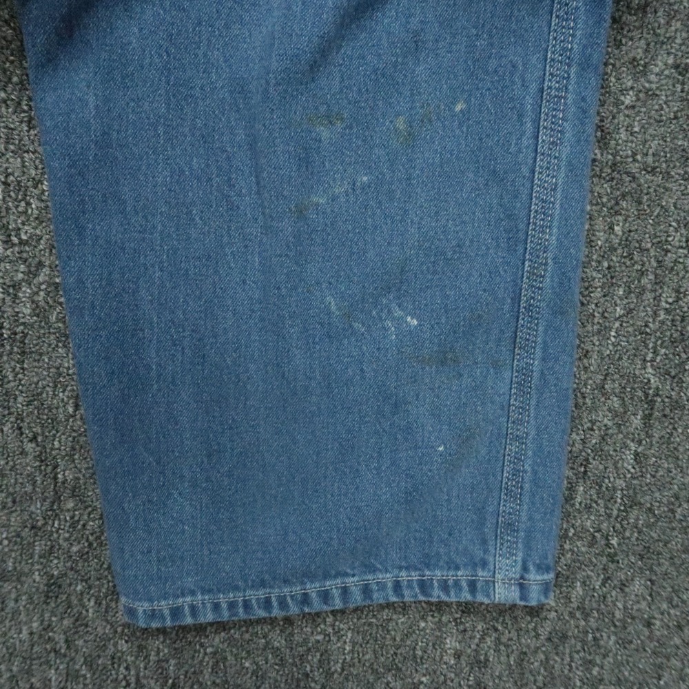 Carhartt Overalls Men 40x34 Loose Fit Denim Bib Straps Workwear 104672 - Picture 11 of 12